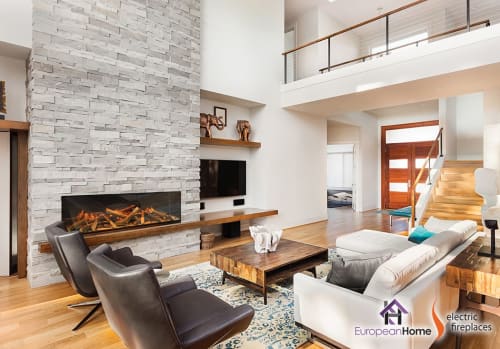 E60 Electric Fireplace | Fireplaces by European Home | 30 Log Bridge Rd in Middleton
