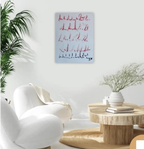 Free writings | Mixed Media by VANDENHEEDE FURNITURE-ART-DESIGN
