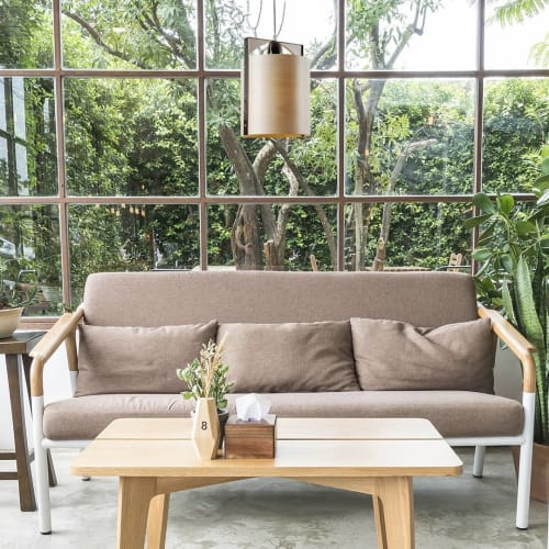 Sax 250 Lighting - Wood Veneer Lamp Manually Crafted Design