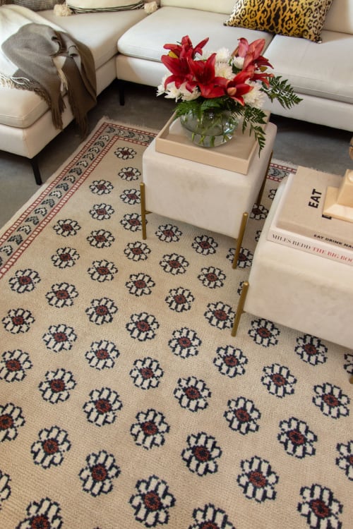 Dede Hand-Knotted Wool Turkish Rug | Area Rug in Rugs by Kevin Francis Design