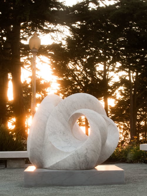 Tides | Public Sculptures by Yoko Kubrick | USF Lone Mountain in San Francisco