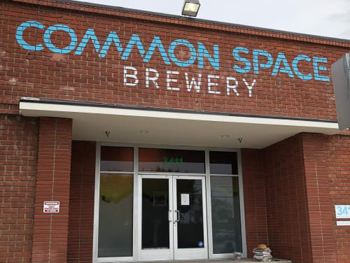 COMMON SPACE BREWERY | Street Murals by Float boater murals | Common Space Brewery and Tasting Room in Hawthorne