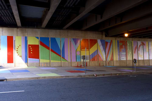 Prism Mural | Street Murals by Anne Marchand