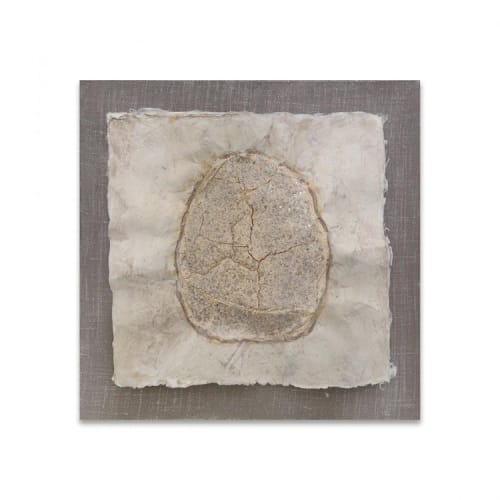 Inizio Avorio II | Mixed Media by Kim Fonder