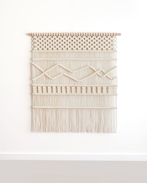 Perfexion | Macrame Wall Hanging in Wall Hangings by Tamar Samplonius
