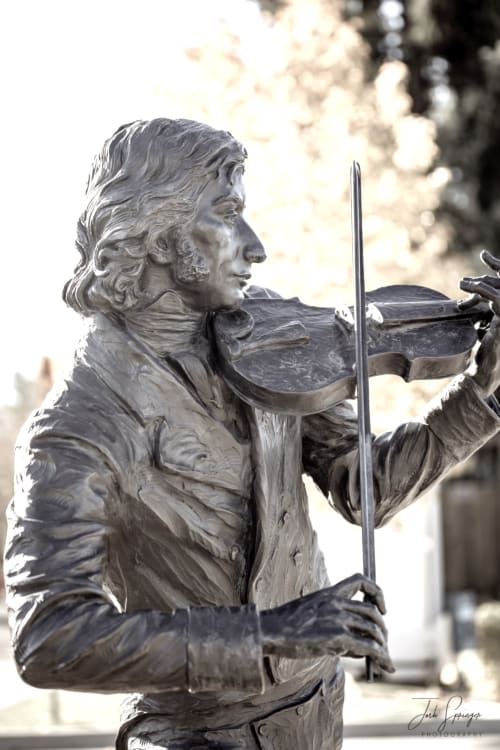 Niccolo Paganini | Public Sculptures by Sutton Betti | Dairy Queen (Treat) in Loveland