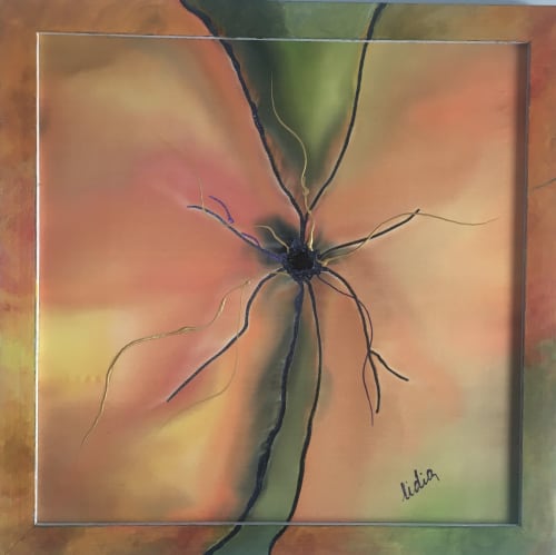 Svadhisthana | Oil And Acrylic Painting in Paintings by Lidia Mikhaylova (SimpleArtForms)