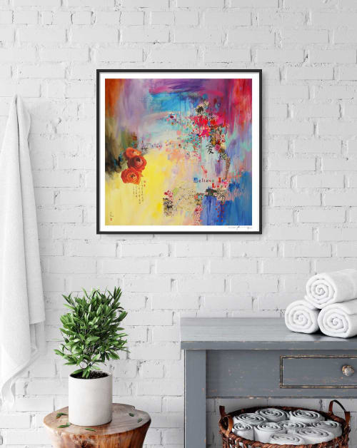 Believe in love - Fine art Giclée print | Prints by Xiaoyang Galas