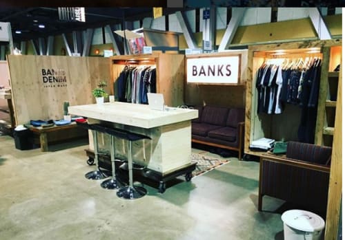 Banks Journal Custom Booth Buildout By Coyote Custom Woodwork Seen
