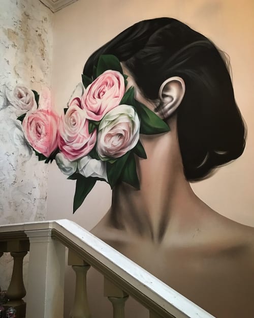 Indoor Mural | Murals by Jody Thomas | The Florist Liverpool in Liverpool