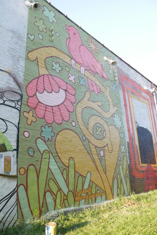Bend but don't Break | Street Murals by Kyle Knapp | 934 Gallery in Columbus