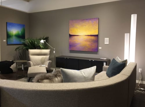 Monday Sunset | Paintings by Victoria Veedell | Room & Board in San Francisco