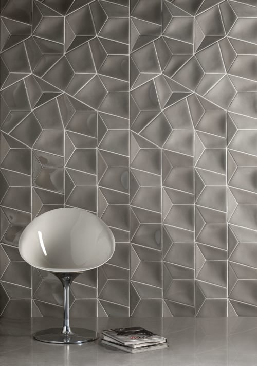 Trilogy Collection, the world's first real 3D porcelain tile | Tiles by Giovanni Barbieri