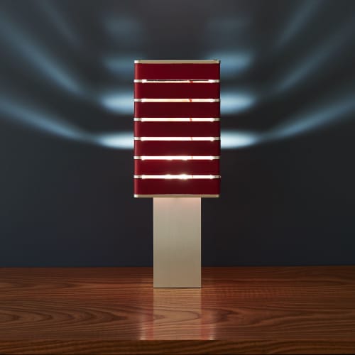 Exigen by Mnima. Table Light Sculpted from Solid Aluminum. | Lamps by mnima