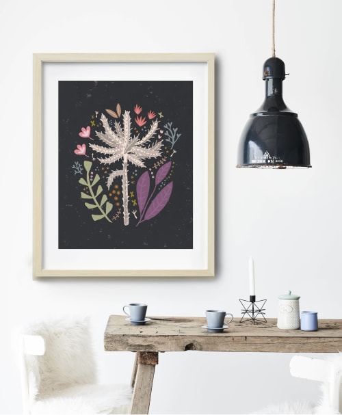 Cactus Bouquet - Modern Botanical Print | Paintings by Birdsong Prints