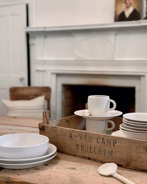 Cups and Spoons | Cups by Beanpole Pottery | Dani's Home - Randolph Mansion in Washington