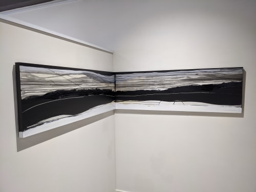 Landscape #11 | Paintings by Emilie Heurtevent | Fox Galleries in Collingwood