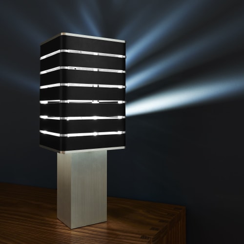 Exigen by Mnima. Table Light Sculpted from Solid Aluminum. | Table Lamp in Lamps by mnima