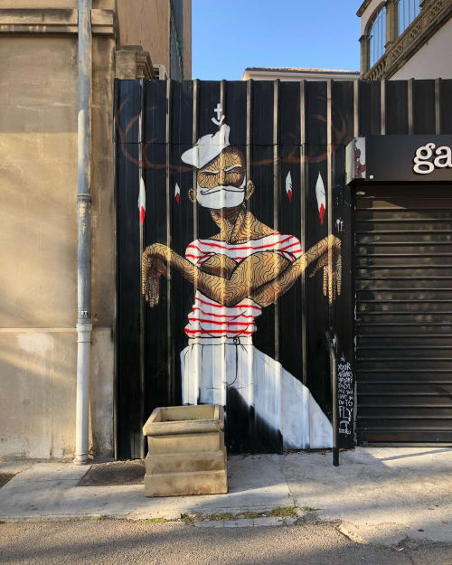 Mural | Murals by Raphael Federici | Galerie Boma in Aix-en-Provence