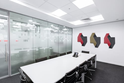 Oculus 1, 2 , 3 Wall Sculptures | Wall Hangings by Scott Troxel Art | San Francisco in San Francisco