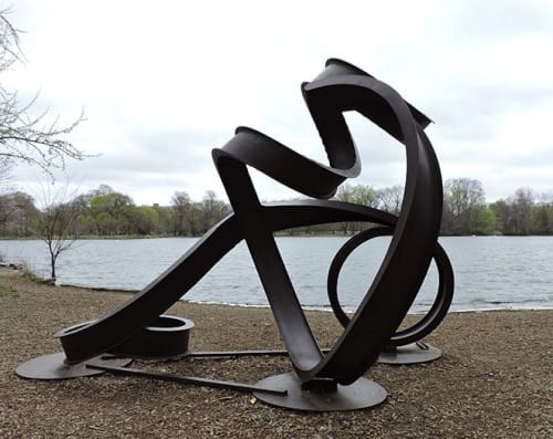 Valentine II | Public Sculptures by Carole Eisner | Prospect Park in Brooklyn