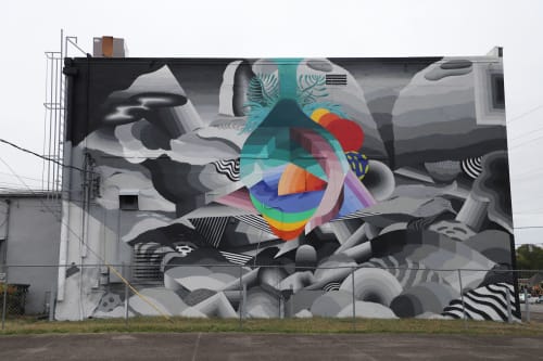 Landscape of the Heart | Street Murals by Nathan Brown