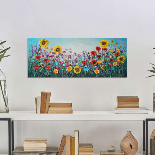 Happy Flower Dance | Paintings by Amanda Dagg