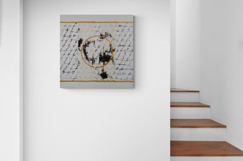 Circles #4 | Mixed Media by Chris Baumgartner-artist