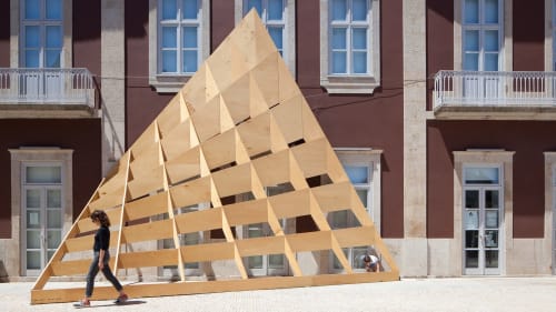Ensaio 04 | Public Sculptures by FAHR 021.3 | Garrett Theatre in Póvoa de Varzim