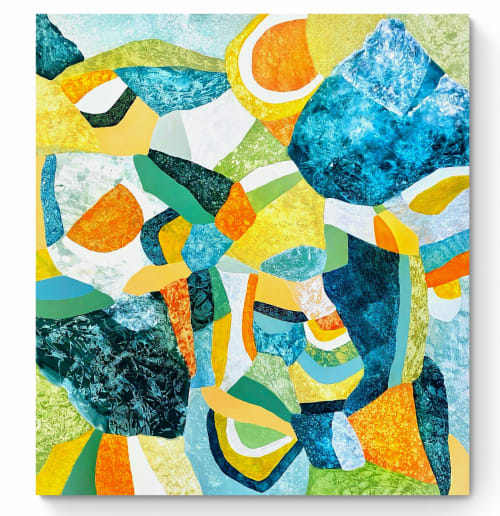 Fresh | Oil And Acrylic Painting in Paintings by Cristina Dalla Valentina