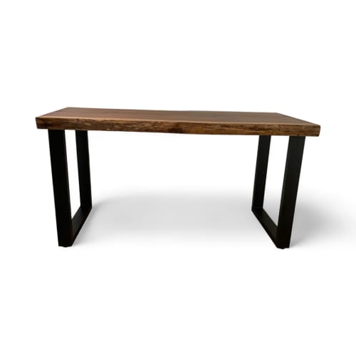Solid Walnut Live Edge Desk | Tables by Good Wood Brothers