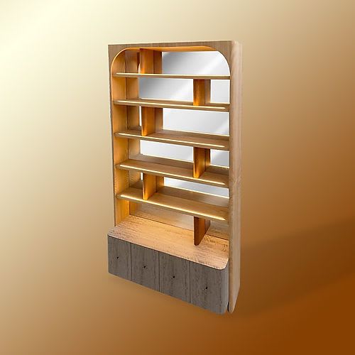 SOFT bookcase | Storage by Ivar London | Custom
