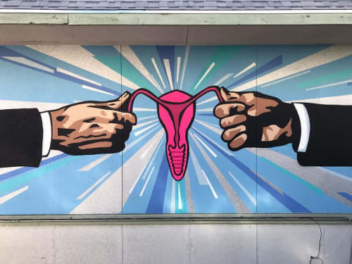 Twist of fate | Street Murals by Recycled Propaganda