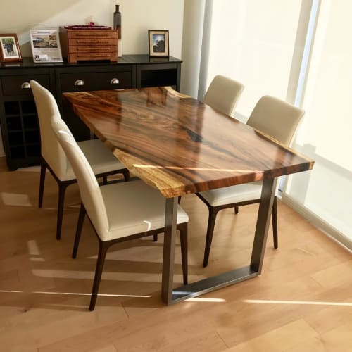 Monkeypod Table | Tables by Island Reclaimed Wood | Moana Pacific: West Tower in Honolulu