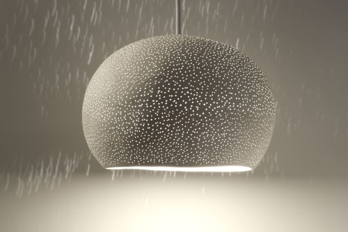 Claylight Pendant 12" | Pendants by lightexture | Hutchinson Shores Resort & Spa in Jensen Beach