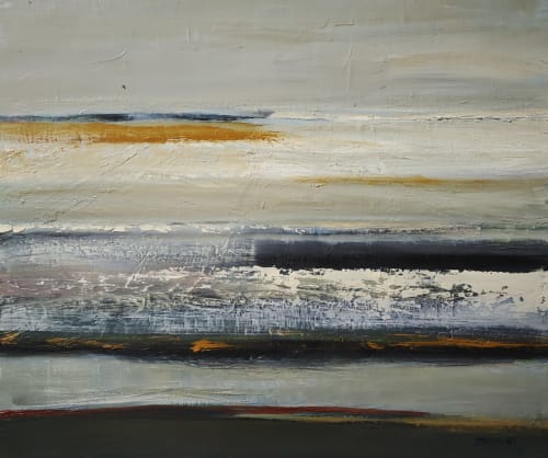 Au seuil du silence | Oil And Acrylic Painting in Paintings by Sophie DUMONT.