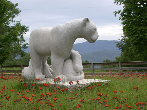 Braintree Panthers | Public Sculptures by Jim Sardonis | braintree, vt in Braintree