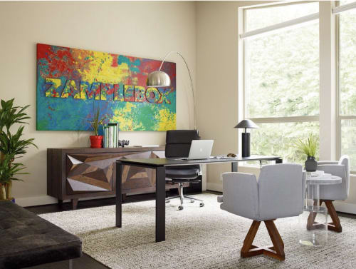 Zamplebox Painting | Paintings by Jenny Handel Art