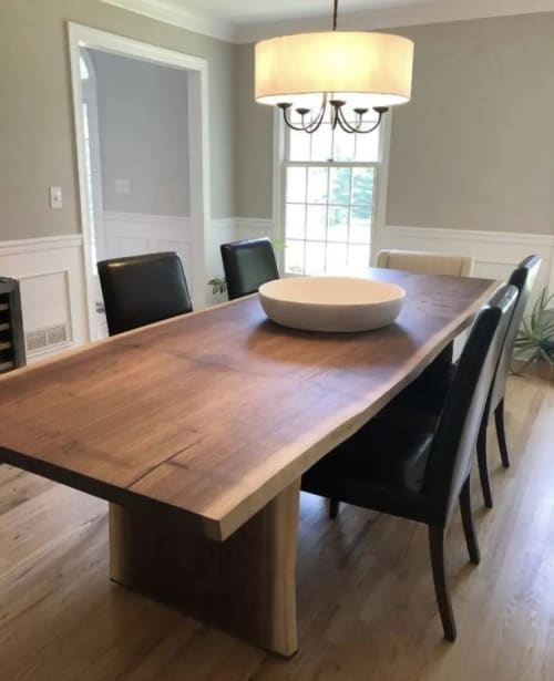The Mendham Walnut Dining Table | Tables by The Rustic Hut