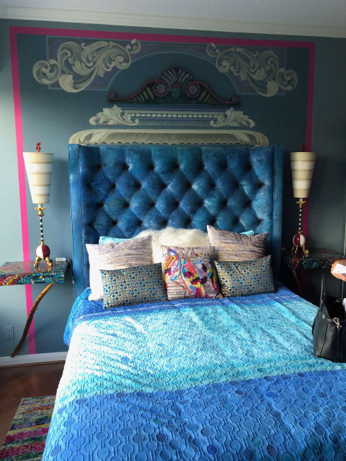 Colorful bedroom makeover | Interior Design by Sam Sartorius