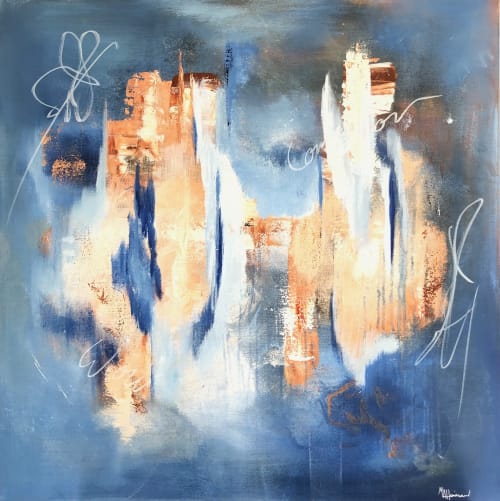 WOW !  SOLD | Oil And Acrylic Painting in Paintings by Margaret Alice Høiesen