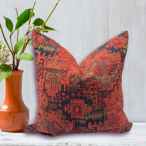 Authentic Turkish Kilim Pillow Cover | Boho Pillow Cover