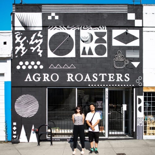 Wall Mural | Murals by Tierney Milne | Agro Roasters in Vancouver