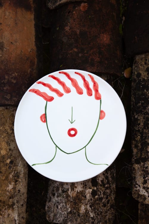 Totuccio plate only decor | Dinnerware by Patrizia Italiano