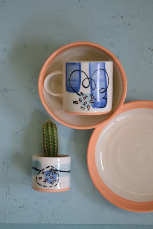 Seaside Edition 10oz | Cups by Natasha Swan Ceramics | Private Residence in Whitehead