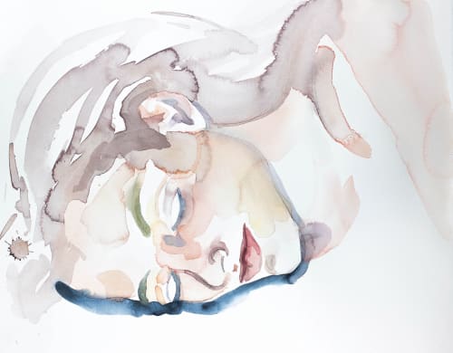 Interlude No. 8 : Original Watercolor Painting | Paintings by Elizabeth Becker