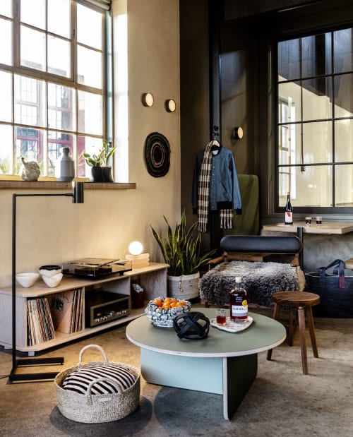 Elio Cast Resin Table Lamp | Lamps by soft-geometry | The Rake at Admiral Maltings in Alameda