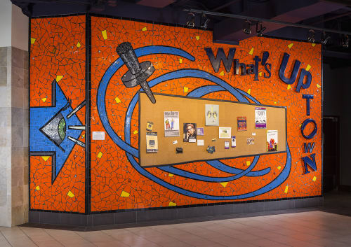 What's Uptown | Public Mosaics by Stacia Goodman Mosaics