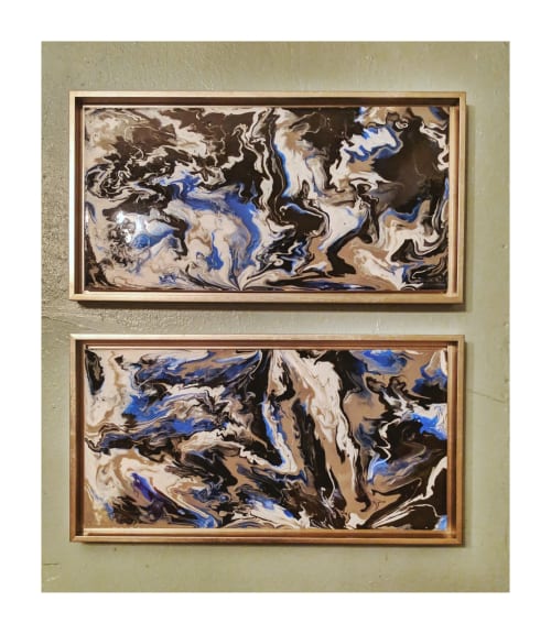 Commissioned Art | Oil And Acrylic Painting in Paintings by Soulscape Fine Art + Design by Lauren Dickinson