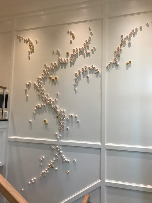 Flow | Wall Hangings by Lucrecia Waggoner | Memorial, Houston, TX in Houston